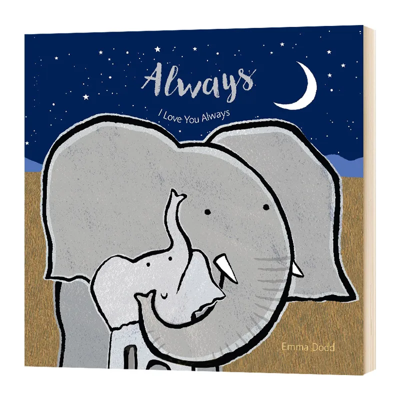 

Всегда Emma Dodd, детские книги для детей в возрасте 1, 2, 3 лет, книга с картинками на английском языке 9781536200577