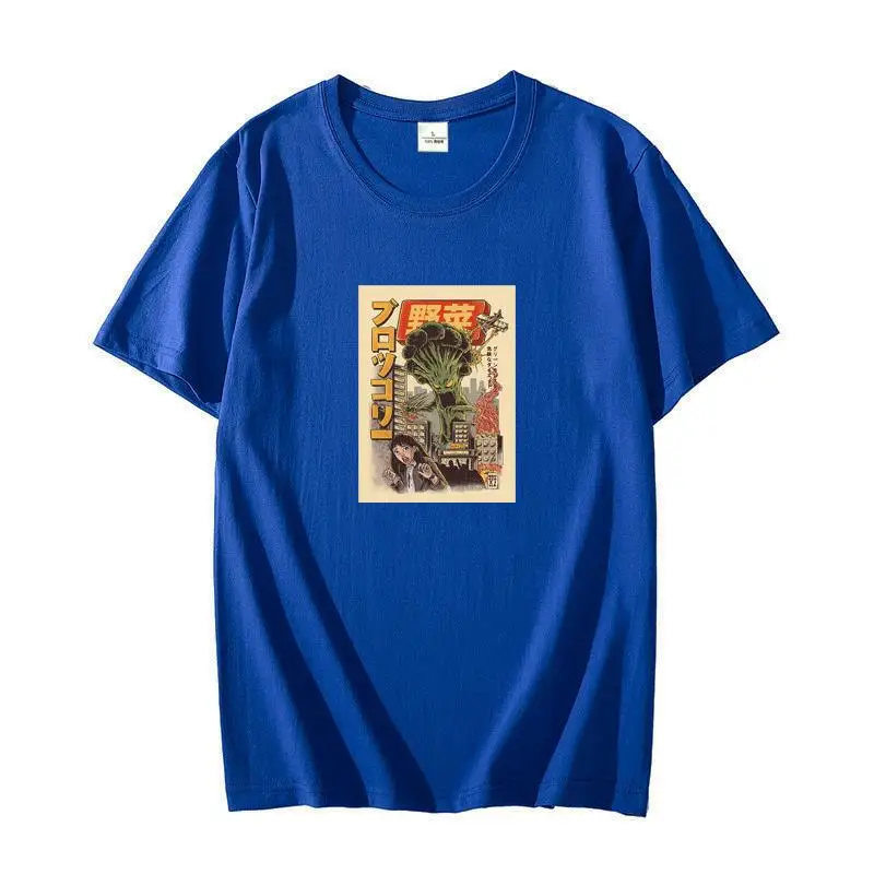 

Men's Hip Hop T-shirt Harajuku Japanese Monster cartoon T-shirt Streetwear top T-shirt Cotton T-shirt Summer Men's clothing