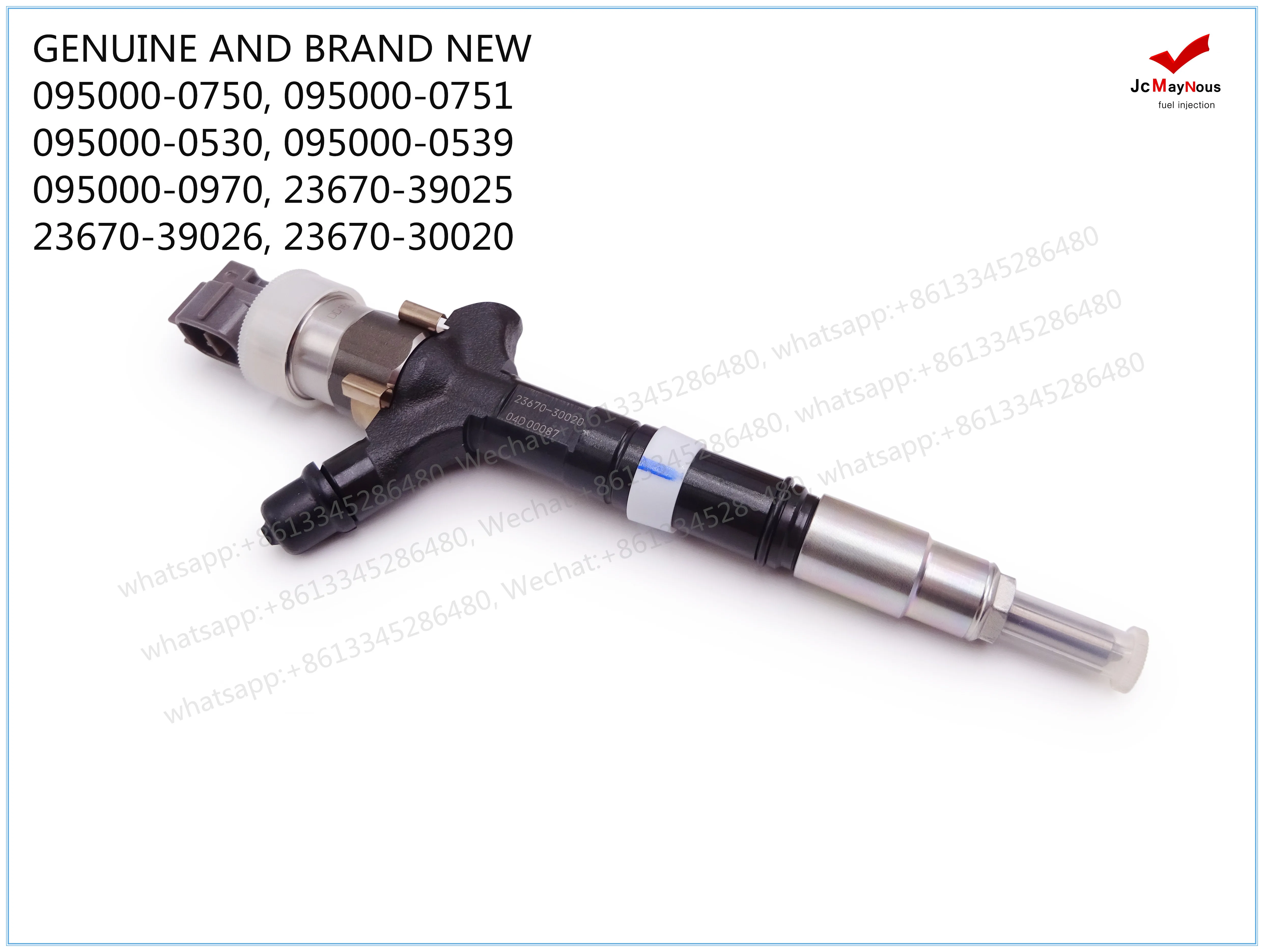 GENUINE AND BRAND NEW DIESEL FUEL INJECTOR 095000-0750