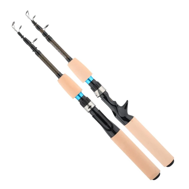 Mini Ultralight Portable Adjustable Fishing Tackle Telescopic Fishing Rod  Carp Feeder Stream Hand Pole 0.9/1.2/
