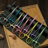 Professional pet dog grooming steel Hemostatic forceps Ear Nose Paw Trimming Clamp fishing tools hair scissors Epilation pliers