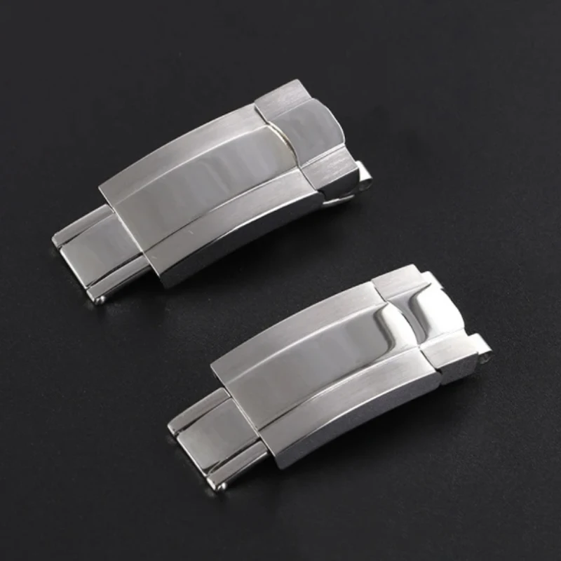 Fibbia Pieghevole In Acciaio Inossidabile 16*9Mmsolid Per Rolex Submariner Oysterflex Daytona Gmt Cinturino Per Cinturino Chiusura Di Distribuzione