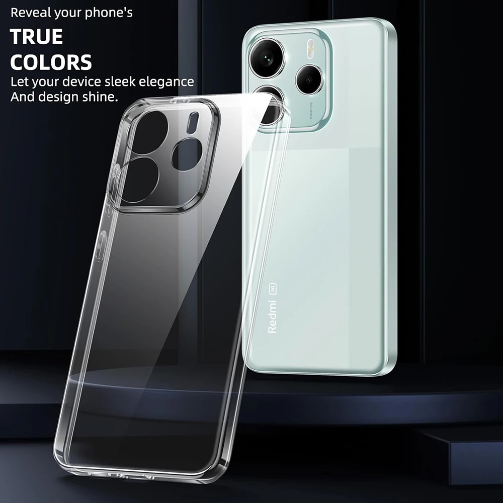 Ultra Thin Silicone Soft Transparent Back Cover Case