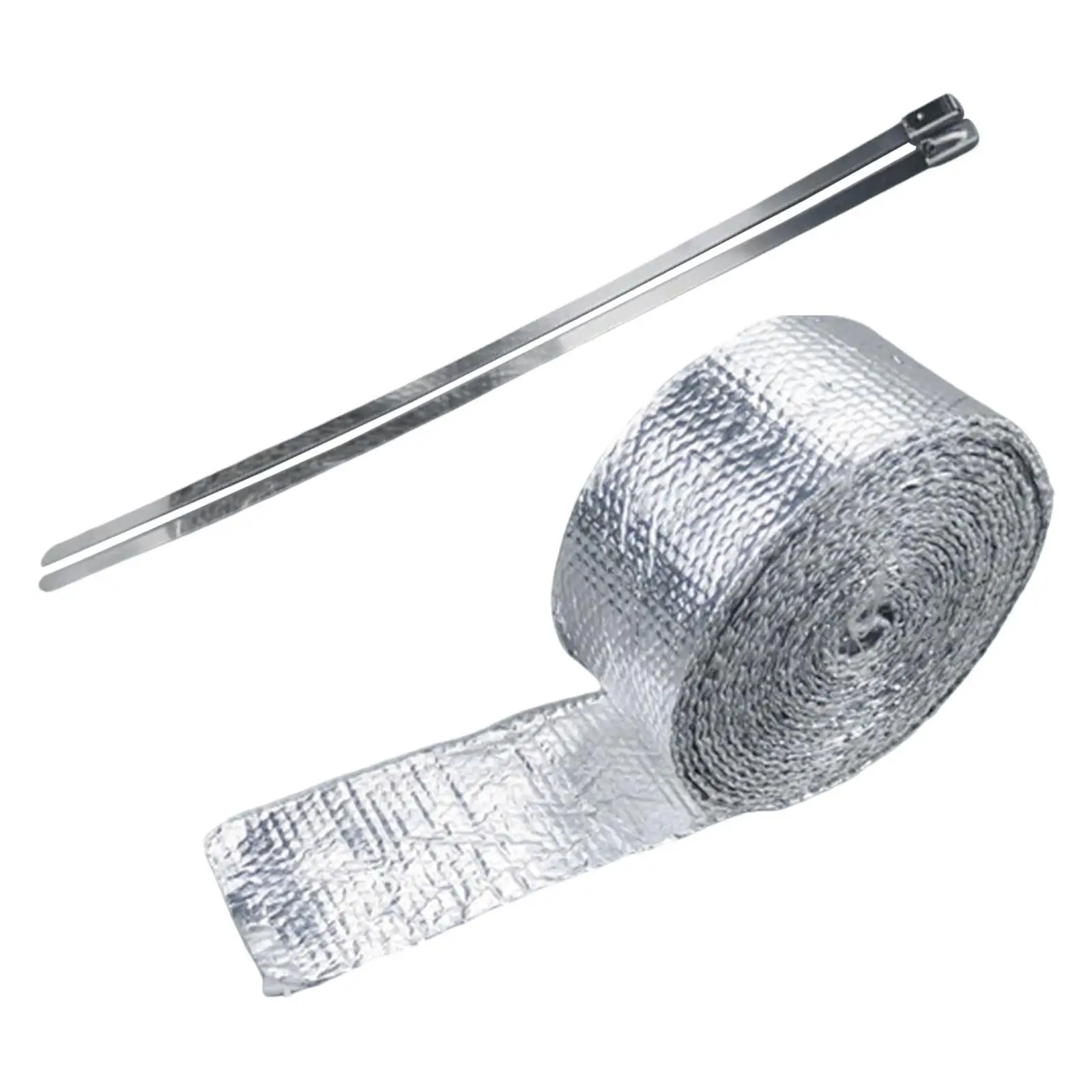 Aluminum Foil Fiberglass Duct Tube Tape High Temp Protection Heat Reflective Self Adhesive Barrier for HVAC Exhaust Pipe Aluminum Foil Fiberglass Duct Tube Tape High Temp Protection Heat Reflective Self Adhesive Barrier for HVAC Exhaust Pipe