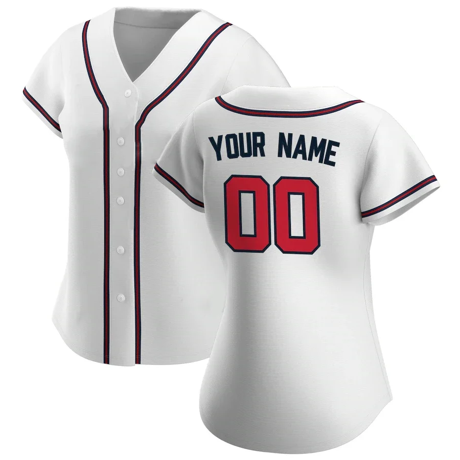 

Op Maat Gemaakt Atlanta Honkbal Jersey Amerikaanse Honkbal Jersey Spel Gepersonaliseerd Uw Naam Elk Nummer Allemaal Gestikt Ons