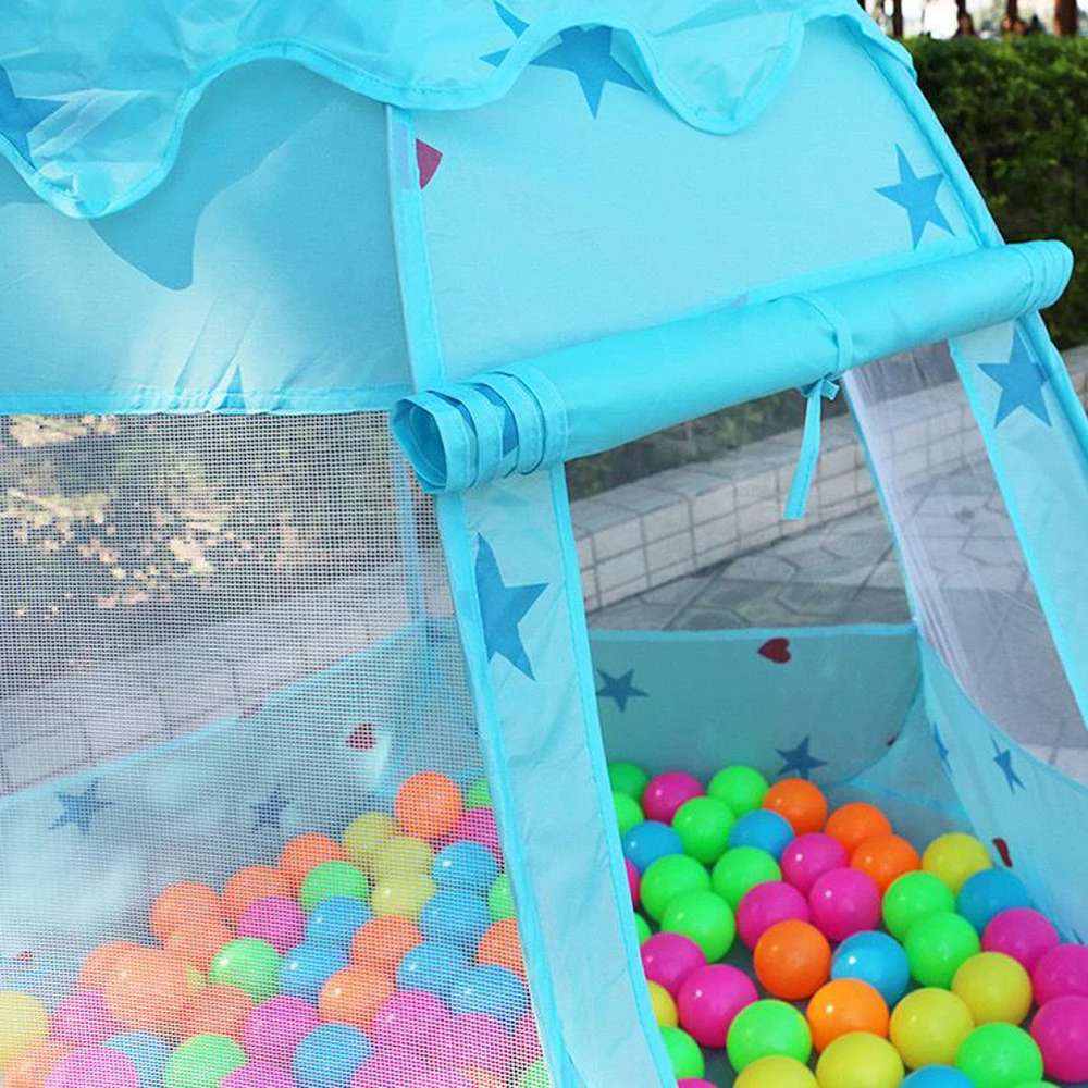 Princess Playtent Toy Baby Ball Pit Kids Pop Up Play Tent for Girls Pink Toys for Children Indoor & Outdoor Playhouse 5