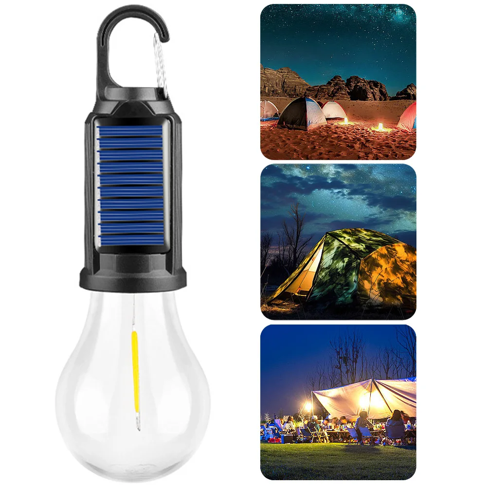 Description Picture 6 of itemSolar Powered LED Camping Lamp with Hook Outdoor Tent Light USB Charging BBQ Atmosphere Light Waterproof for Outdoor BBQ Camping