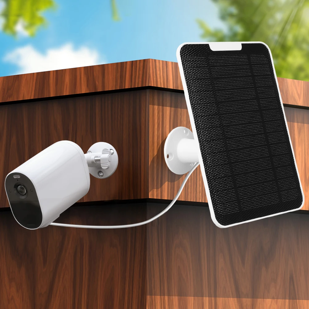 Caricabatterie Per Pannello Solare Da 1/3 Pezzi 5 W Kit Pannello Solare Resistente Alle Intemperie Ip65 Montaggio A Parete Regolabile A 360 ° Per Foto