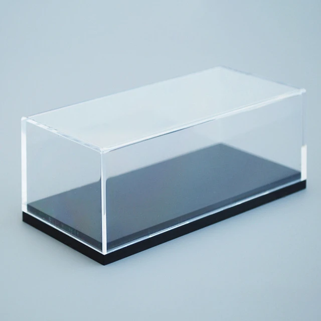 marque generique - Vitrine en Acrylique Transparent Anti-poussière pour Mini-figurines  25x25x25cm - Films et séries - Rue du Commerce