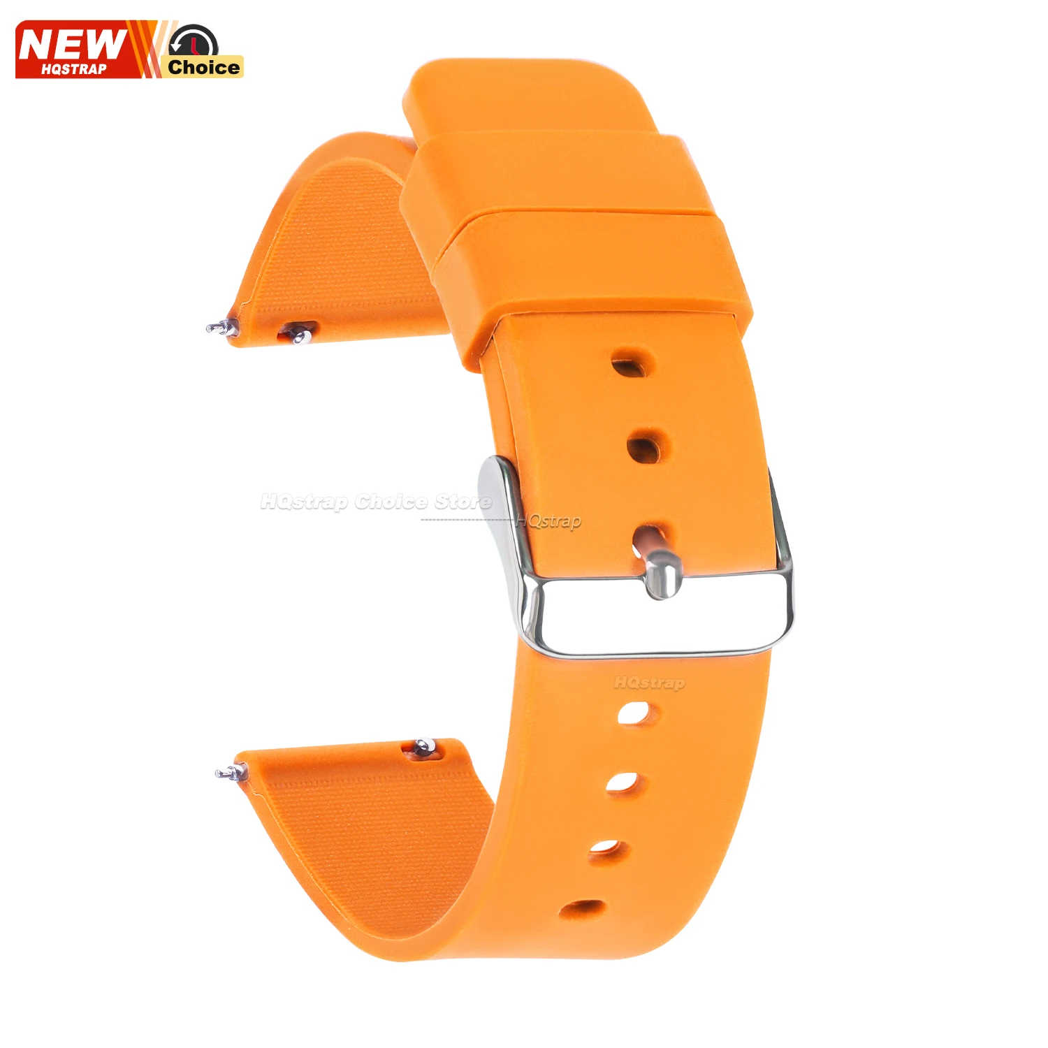 Gold Colorful Silicone Strap Universal Waterproof Wristband
