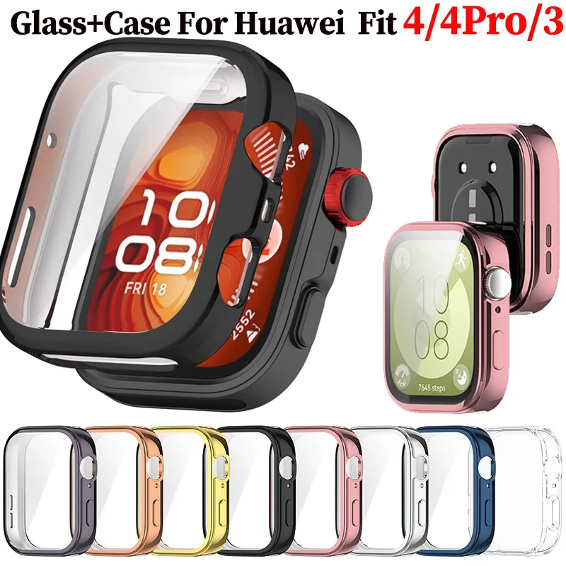 Universal All-Around Screen Protector with TPU Bumper and Tempered Glass