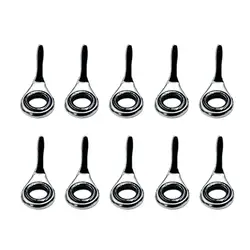 Premium Fishing Rod Repair Kit - 10 Piece Guide Set with 5 Size Options (3.8mm)