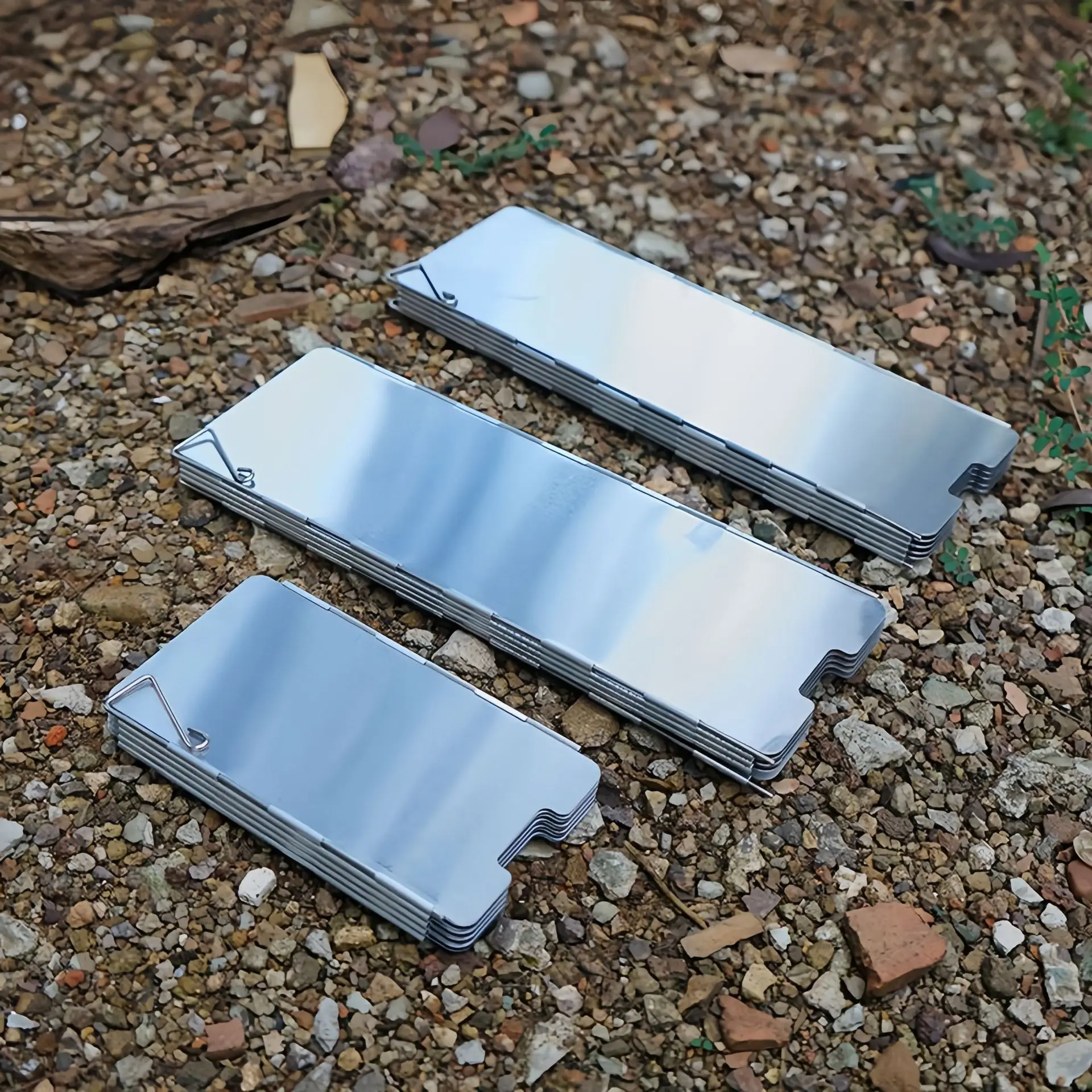 Aluminum Alloy Folding Stove Windscreen 4