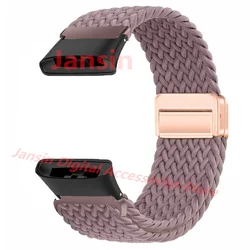 Nylon Weave Loop Magnetic Wristband - Replaceable Sport Strap - Redmi Watch 3 (Style 22)