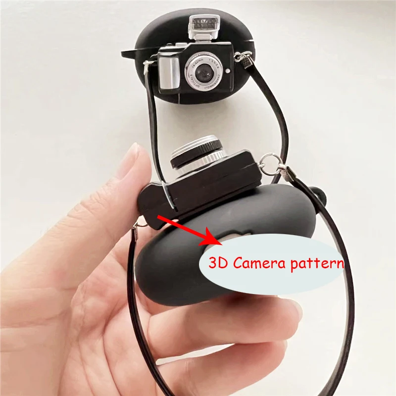 For vivo TWS Neo Air Pro Case funny Cartoon Camera pattern