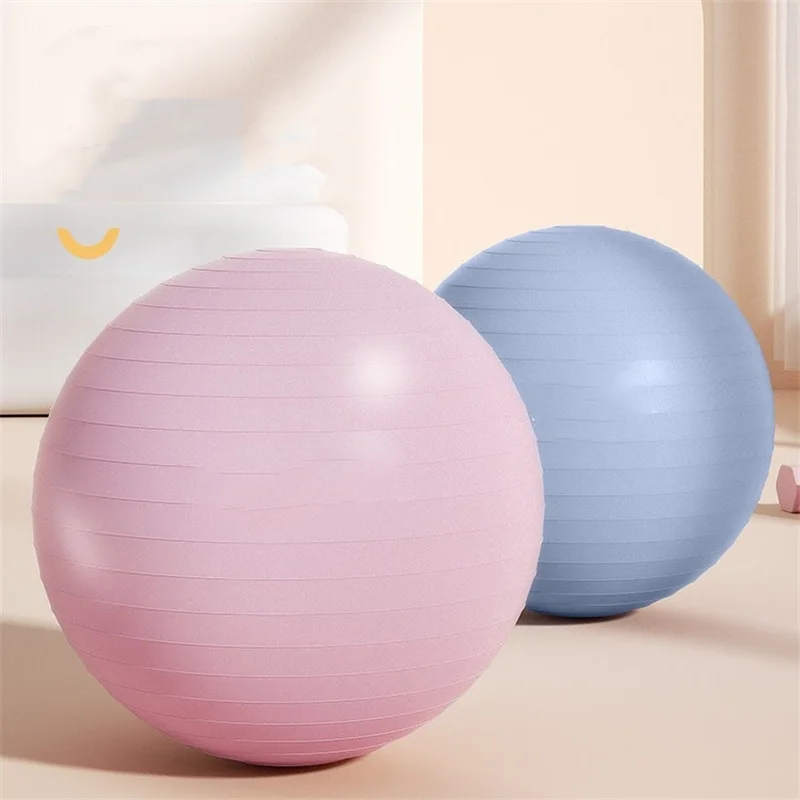 Yoga Ball Exercise Fitness Equipment for Home Gym Pilates Workout Balance Training Weight Loss 55cm yoga ball