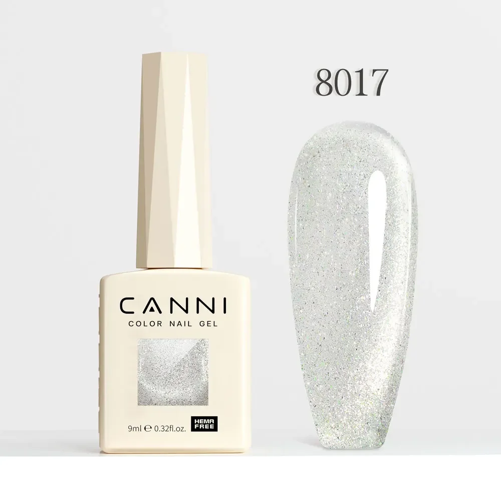 Holographic Glitter Gel Nail Polish – Sparkling Cat Eye Effect with Diamond Shine