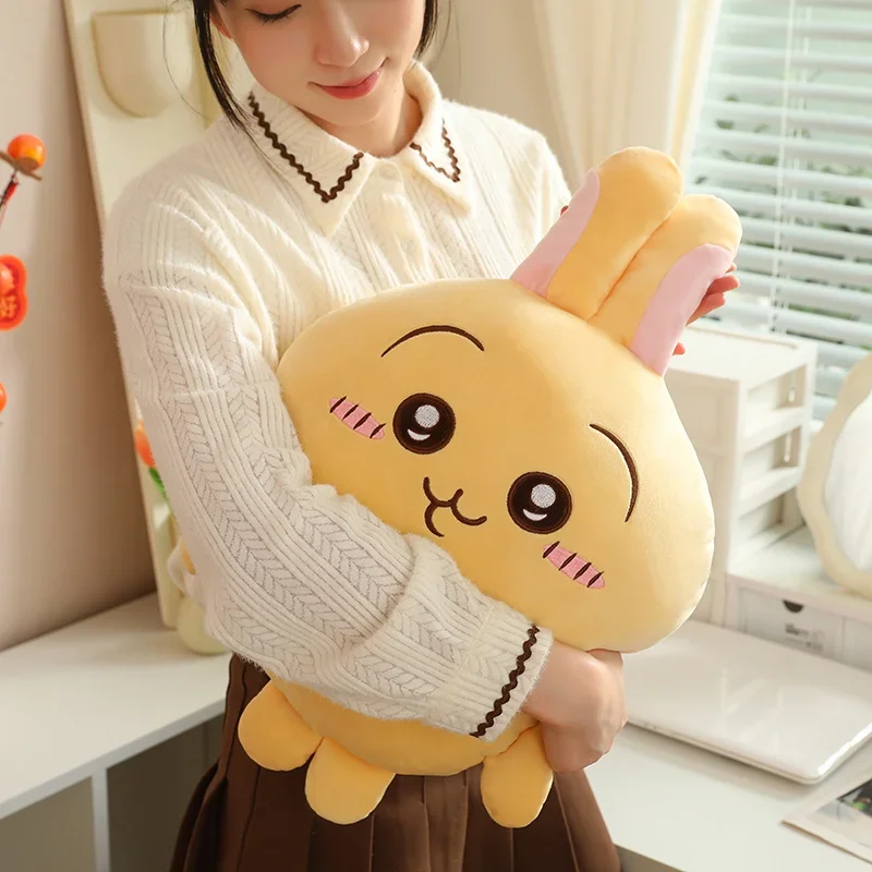 Comfortable Chiikawa Hachiware Cushion Lovely Throw Usagi Japanese Style Anime Kawaii Sofa Bed Back Cushion Home Decor Girl 4