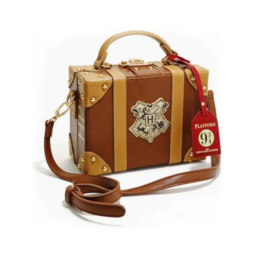 Luggage Harries Cosplay Travel Bags Potter School Hogwart Students Suitcase Collectibles Handbag Shoulder Bags Tote