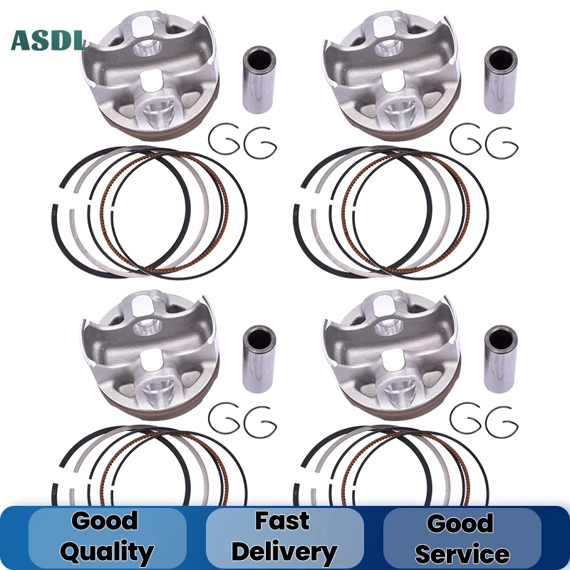 

4set 67mm 67.25mm 67.5mm 67.75mm 68mm STD ~ +100 Motorcycle Piston Rings For Honda CBR600RR A AC F5 2003-2005 CBR600 CBR 600 RR