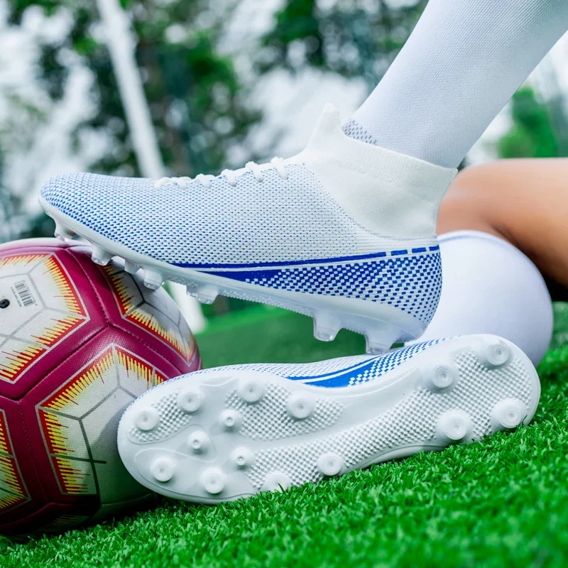 Zapatillas de fútbol para hombre y niño, botas de fútbol FG/TF para interior y exterior, para niños y niñas_voghion.com