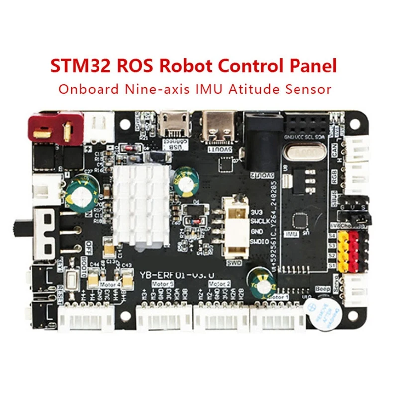 Scheda di controllo robot Ros Ros2 con Stm32f103rct6 Imu per robot Raspberry Pi Jetson - immagine 2