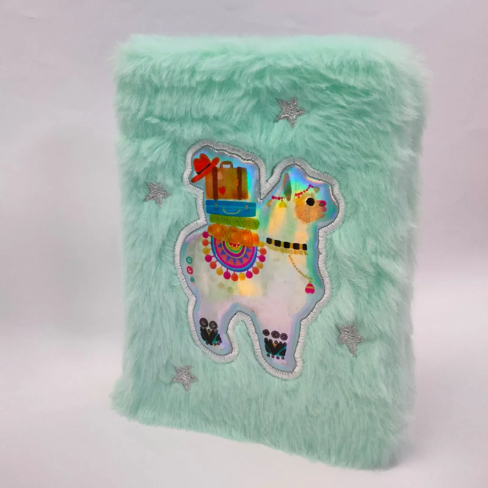 1pc A6 Lovely Animals Lined Notebook Plush Diary for Students Teens Fuzzy Journal Writing Notebook 4