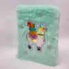 1pc A6 Lovely Animals Lined Notebook Plush Diary for Students Teens Fuzzy Journal Writing Notebook 4