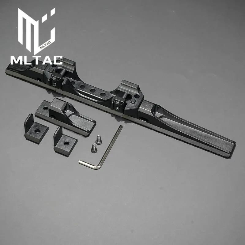 

SPECPRECISION-OMM-PIC Mount 1/3 style removable Optic Mount Modular Lightweight Elevated For EXPS Romeo8T UH-1 Optics System