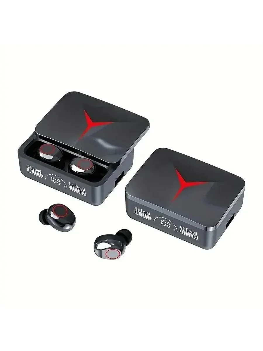 VIKEFON M90 TWS Bluetooth 5,3 Kopfhörer Drahtlose Kopfhörer Touch Control Gaming Headsets HIFI Stereo Sound Reduction Mit Mikrofon