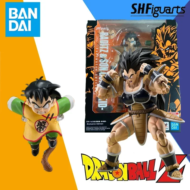 Bandai Shfiguarts Dragon Ball Z Raditz y Son Gohan edición exclusiva Ver. Modelo de figuras de acción de Pvc Cj Anime, regalo coleccionable | en línea