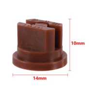 20PCS Flat Fan Nozzle 110 Degree Plastic Nozzle High Pressure Atomizing Fan Nozzle for Industrial Agriculture Irrigation Nozzle 2