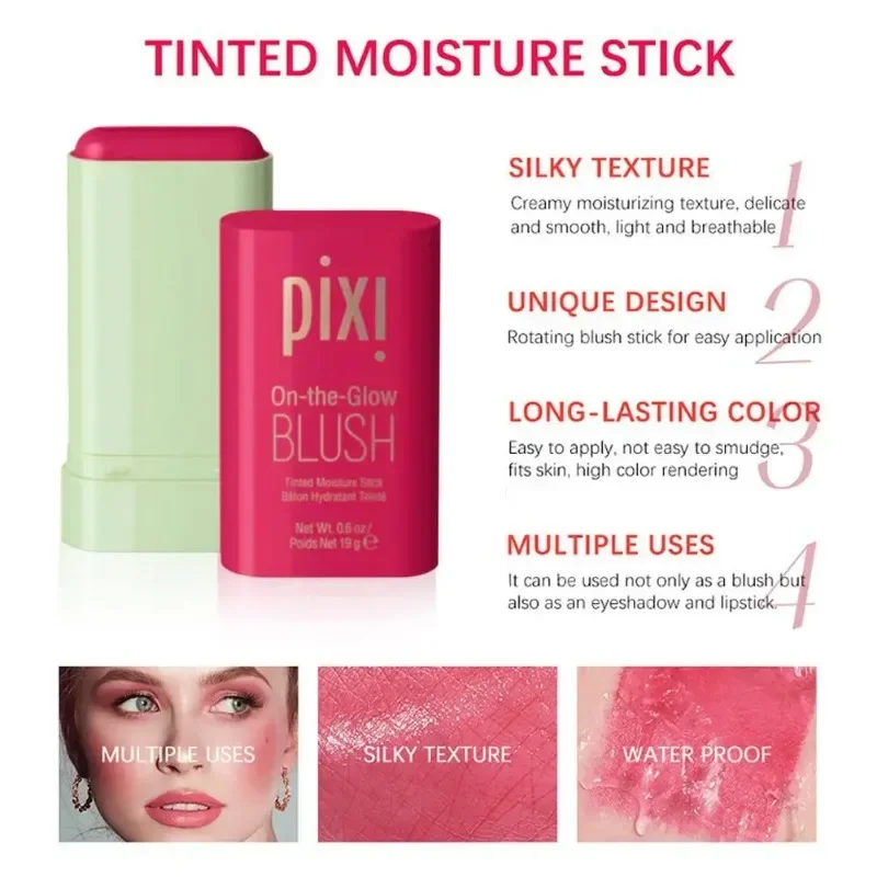 3in1 Cheek Lip Tinted Moistured Blush Stick Silky Brighten Blush Cream Blusher Cosmetics Tubes Matte Contour Makeup Cosmetics 5 3in1 Cheek Lip Tinted Moistured Blush Stick Silky Brighten Blush Cream Blusher Cosmetics Tubes Matte Contour Makeup Cosmetics 5