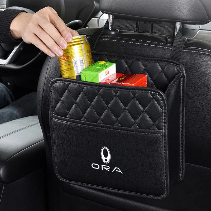 

Car Seat Storage Bag Snack Cup Pockets For Great Wall Ora Good Cat GT Ballet Ca tWhite Cat IQ Flash Cat Black Cat Accessories