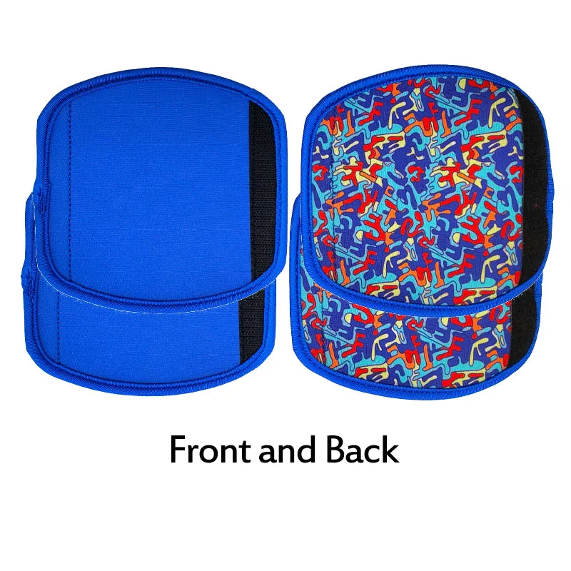 Blue Pattern 2pcs