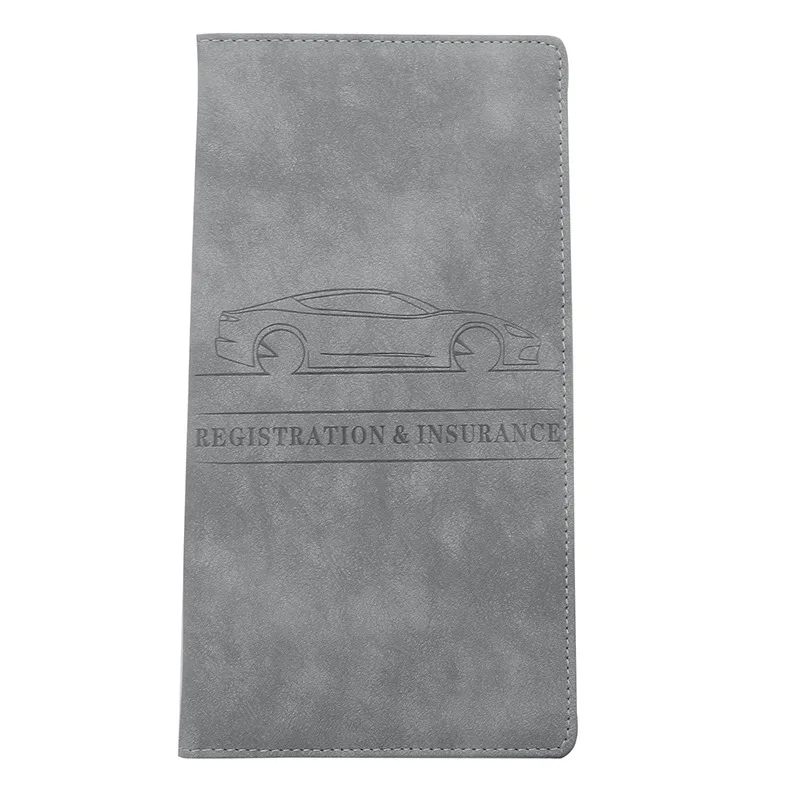 Auto Registration And Insurance Card Holder Shiny Leather Auto - View #7