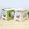 Outdoor Folding Stool Portable Thickened Fishing Bench Plastic Mazar Chair Portable Shrink Beach Chair Home Space Saving 2