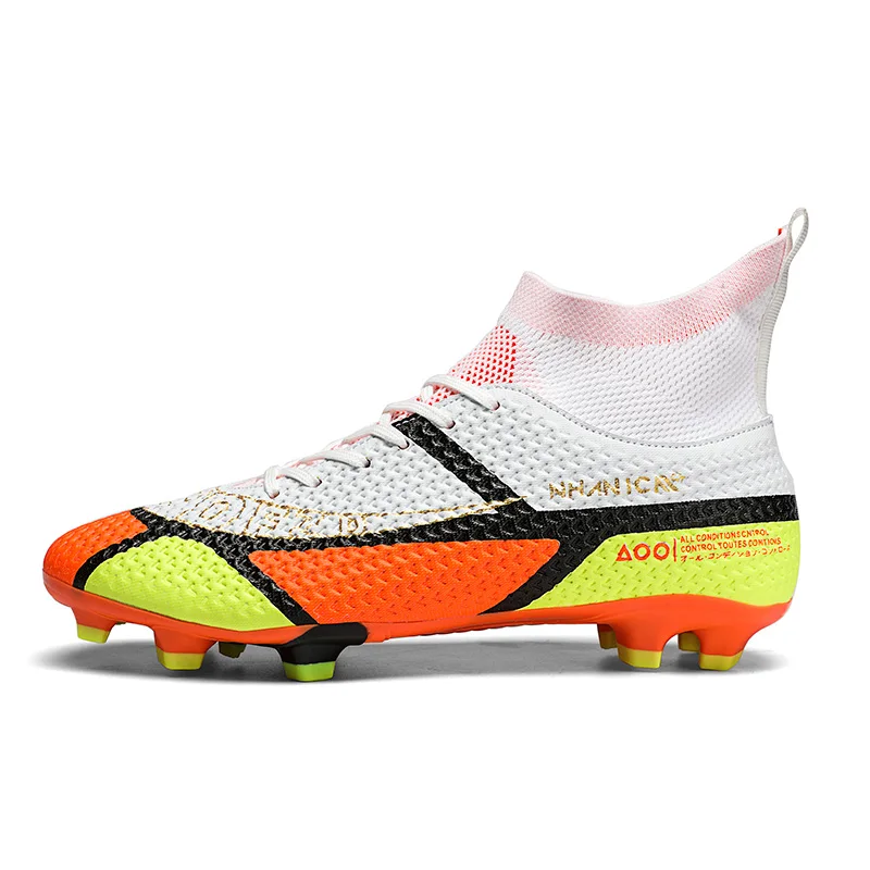 

Soccer Shoes For Men FG Football Shoes Natural Lawn Football Boots FG Shoes For Football Competition Firm Ground Soccer Shoes
