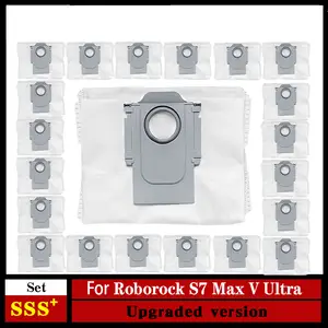 Yakimz Staubsaugerrohr-Adapter Zubehörpaket für Roborock S7Staubsauger  Zubehör Filter Rollen Roboter, Zubehör für Roborock S7, S7 MaxV, S7 Pro  Ultra