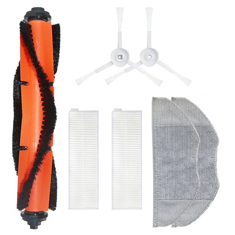 Hepa Filter Main Side Brush Parts For Rowenta Tefal X-Plorer Serie 95 RG7975WH RG7987WH Parts