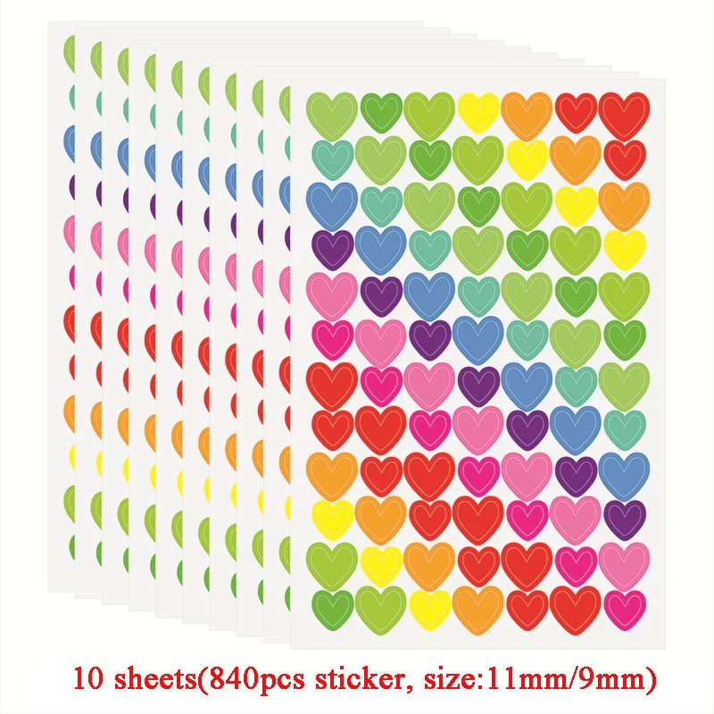 10 sheets