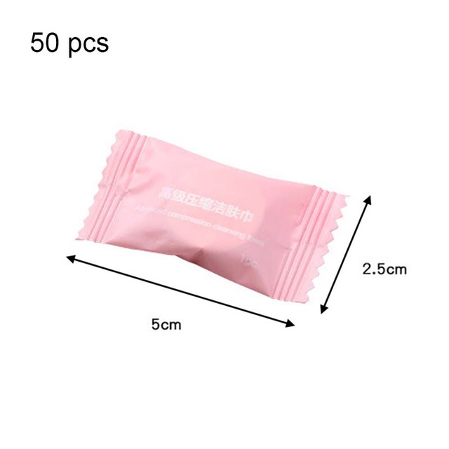 Towels Outdoor Travel Moistened Tissues Towel Compressed Face  Portable Disposable Multipurpose Non-woven White