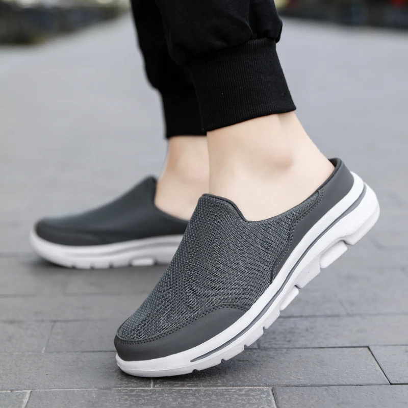 Loafer Men Summer Shoes Men Comfortable Fashion Walking Footwear Plus Size 35-47 Platform Slippers Sneakers Men Casual Shoes