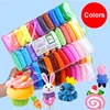 12 24 36 Color Modelling Clay Colorful Plasticine Super Light Clay Air Dry Polymer Slime Educational Toy Kid Girl Birthday Gift 1