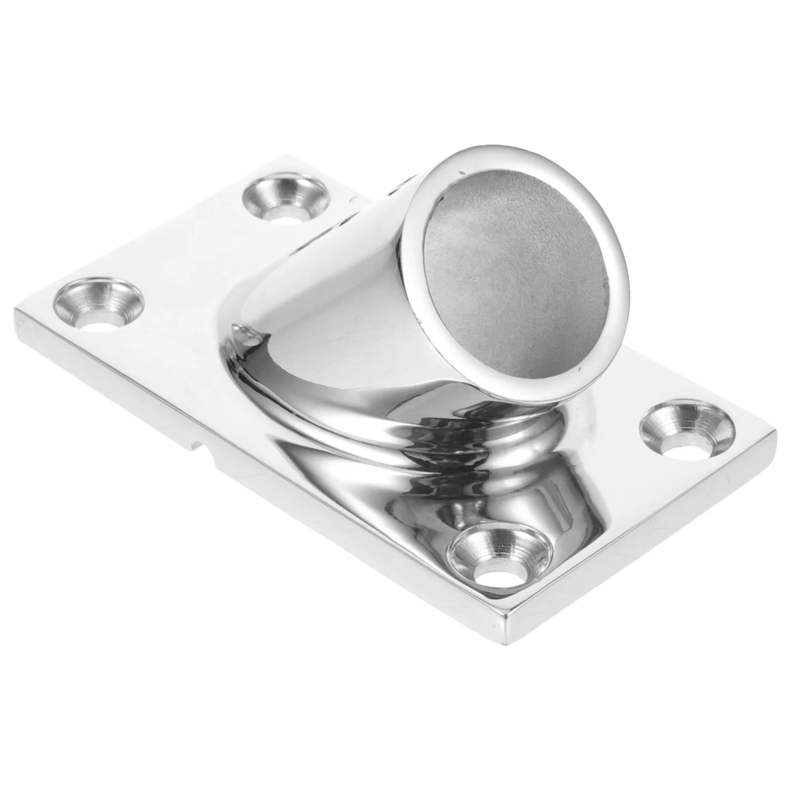 

Closet Rod Support Holder Rv Awning Parts Curtain Accessories Boat Bracket for Pole Socket Stainless Steel 9