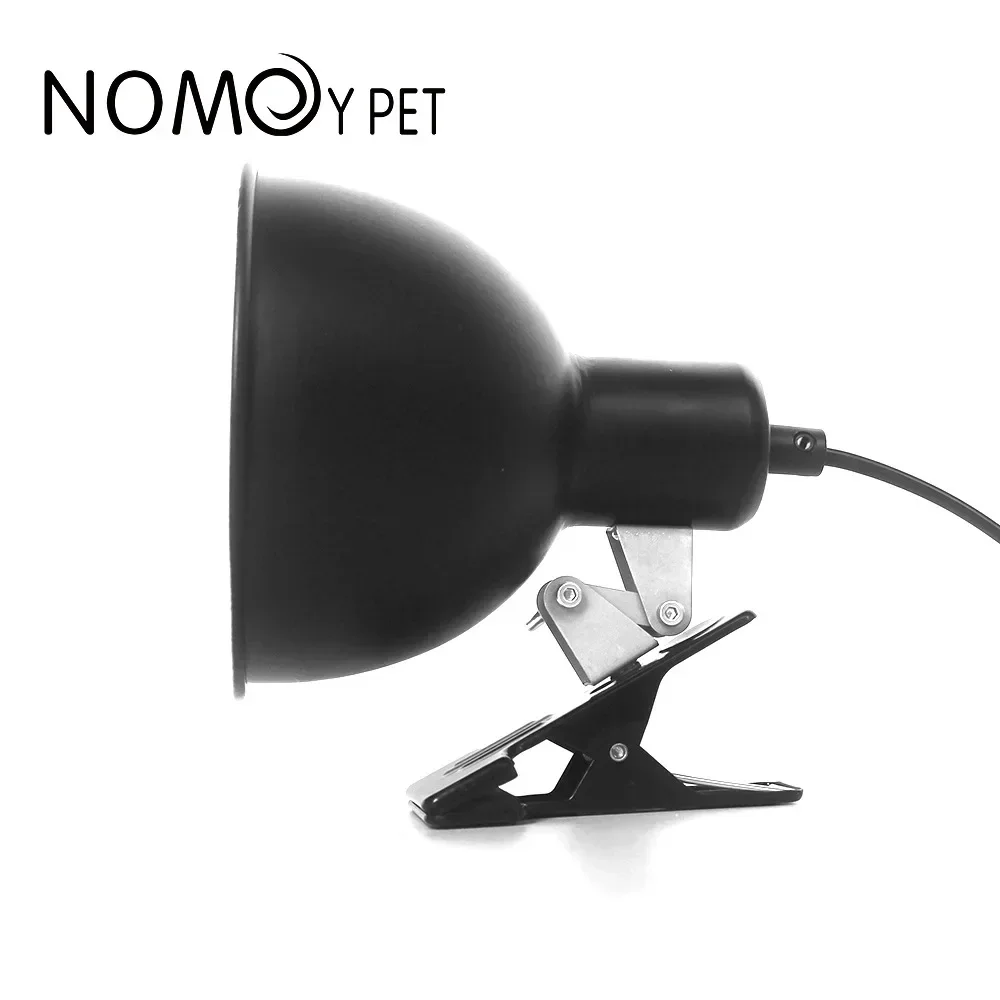 Reptile Heating Lamp Shade Adjustable Metal Lampshade Ceramic Lamps Heada Snakes Lizards Turtle Reptiles Lighting Supplies reptile heating lamp