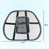Universal Office Chair Lumbar Back Support Spine Posture Correction Back Pillow Car Cushion for Car Truck Seat 6