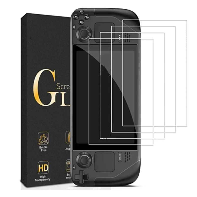 Per Steam Deck 7 ''Pellicola Protettiva In Vetro Temperato Antigraffio 9H Per Accessori Console Di Gioco Steam Deck