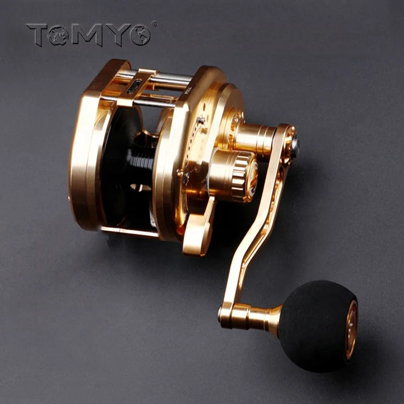 

ToMyo All Metal Big Game CNC Trolling Jigging Fishing Reel Saltwater Carretilha Pesca