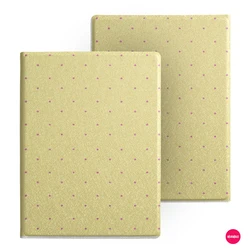 Murmelo Magnetic Frameless Case with Auto Sleep/Wake in Fresh Floral Pattern - Boox Go6 Gen2 (M12)